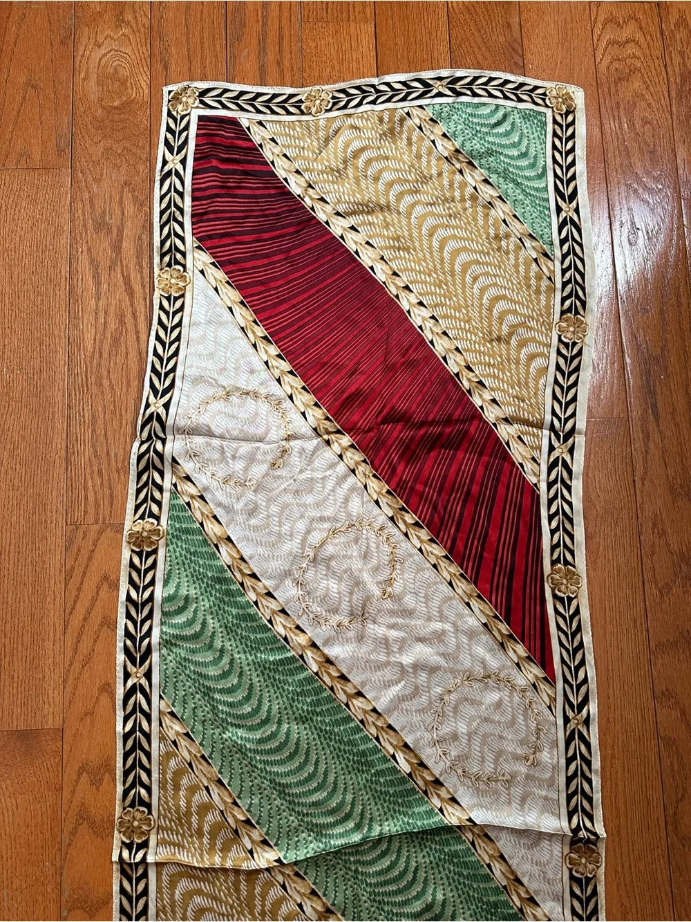 The Metropolitan Museum of Art Exclusive 100% Silk Oblong Scarf 19x62 Art Print